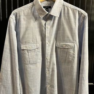 Alfani blue shirt
